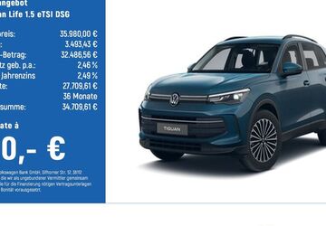 VW Tiguan 7.448 km 35.980 &euro; Braunschweig 38124