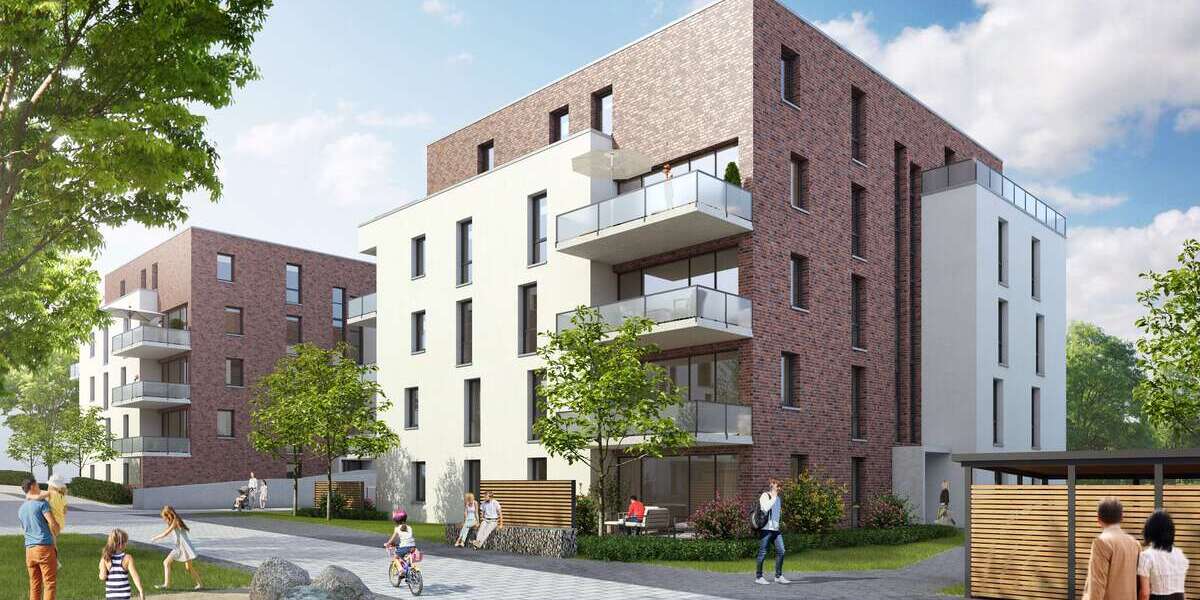 Etagenwohnung Wolfsburg Steimker Berg - 3 Zimmer, 84 m&sup2;, 1.150&euro; | Angebot:26398959