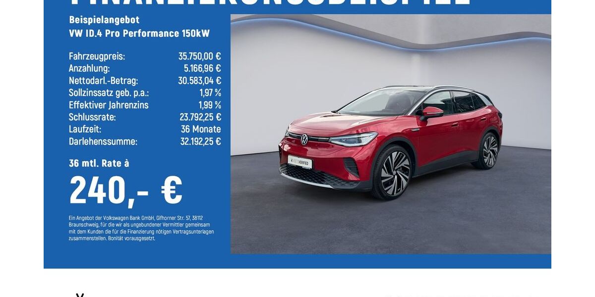 VW ID.4 41.700 km 35.480 &euro; Braunschweig 38124
