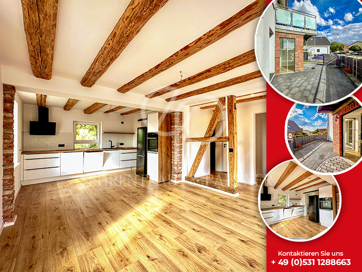 Etagenwohnung Wolfsburg Ehmen Ehmen - 3 Zimmer, 78 m&sup2;, 940&euro; | Angebot:27045299
