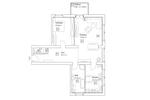 Etagenwohnung Grasleben - 2 Zimmer, 102 m&sup2;, 739&euro; | Angebot:25606945
