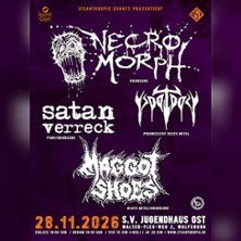 NECROMORPH + MAGGOT SHOES + more 28.11.2026 s.v. Jugendhaus Ost