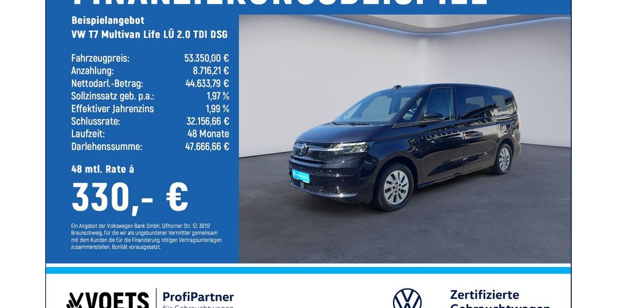 VW T7 Multivan 18.050 km 52.780 &euro; Braunschweig 38124